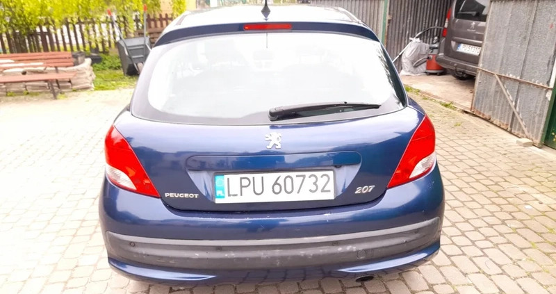Peugeot 207 cena 7000 przebieg: 308194, rok produkcji 2006 z Puławy małe 106